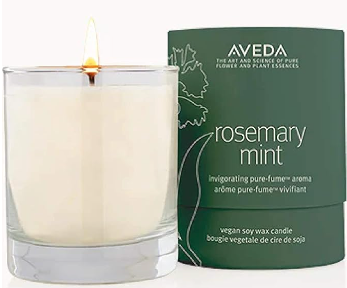 Rosemary Mint vegan soy wax candle