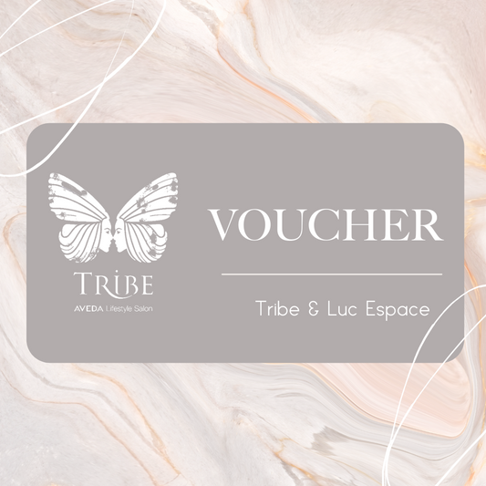 Tribe Gift cards are a physical card used in our salons. Any dollar amount can be 'charged' to the card and redeemed in store for services and/or retail